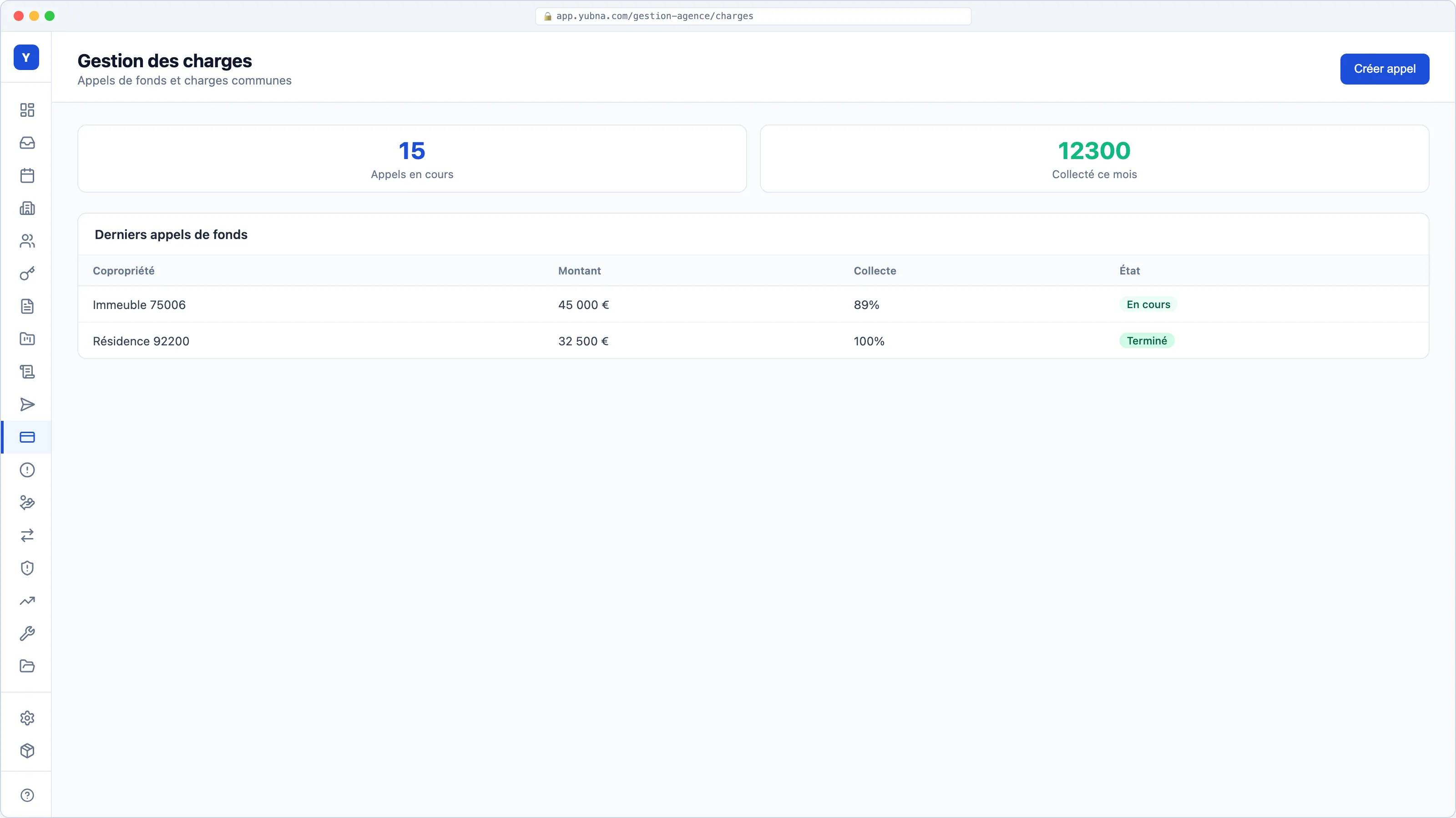 Yubna optimise Appels de charges : Solution PropTech pour gestion des charges communes et appels de fonds
